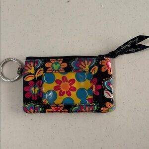 💐🌸🌺Vera Bradley x Disney ID keychain wallet LIKE NEW